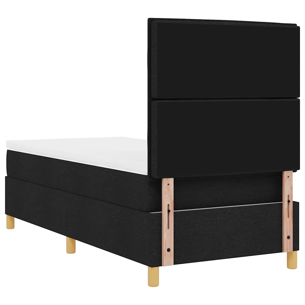 LED Box Spring Bed Med Madras Stof - Billede 10