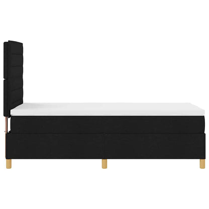LED Box Spring Bed Med Madras Stof - Billede 9