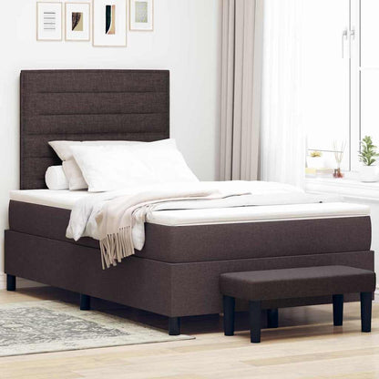 Box Spring Seng Med Hovedgærde Stof - Variant 3343984