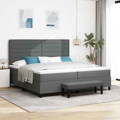 Box Spring Seng Med Madras Stof - Variant 3344017