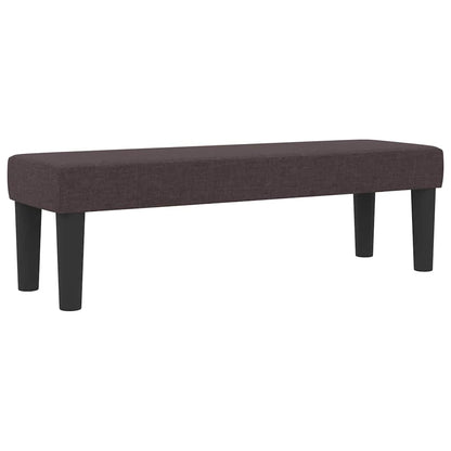 Box Spring Seng Med Madras Mørkebrun 120 X 190 Cm Stof - Billede 5