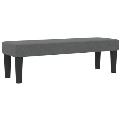 Box Spring Seng Med Madras Mørkegrå 160 X 200 Cm Stof - Billede 6