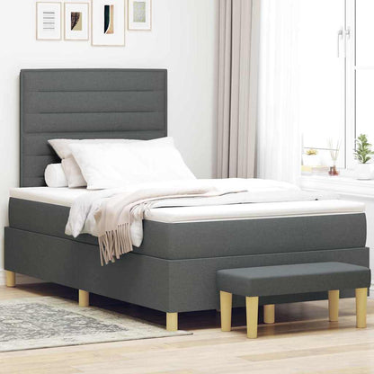 Box Spring Seng Med Hovedgærde Stof - Variant 3344213
