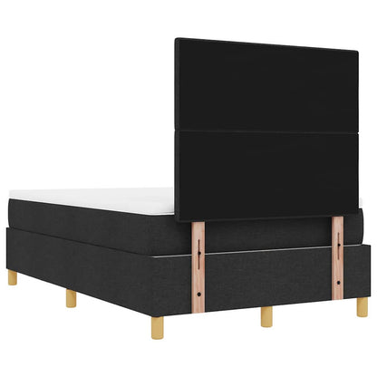 Box Spring Seng Med Madras Sort 120 X 190 Cm Stof - Billede 11