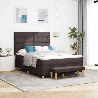 Box Spring Seng Med Hovedgærde Stof - Variant 3344299