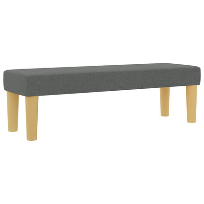 Box Spring Seng Med Madras Mørkegrå 200 X 200 Cm Stof - Billede 7