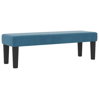 Box Spring Seng Med Madras Mørkeblå 120 X 200 Cm Fløjl - Billede 6