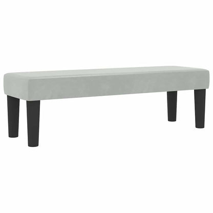 Box Spring Seng Med Madras Lysegrå 200 X 200 Cm Fløjl - Billede 6