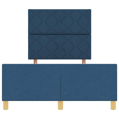 Sengestel Med Hovedgærde Blå 120 X 200 Cm Stof - Billede 8