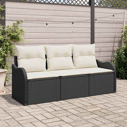 Havesofa Sæt 3 Stk. Poly Rattan - Variant 3354226