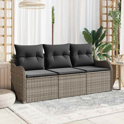 Havesofa Sæt 3 Stk. Poly Rattan - Variant 3354228