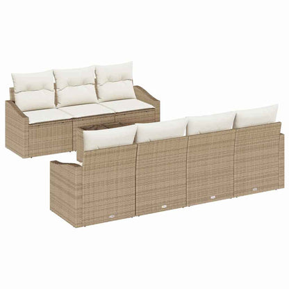 Sofa Sæt 8 Stk. Og Polyrattan - Billede 2