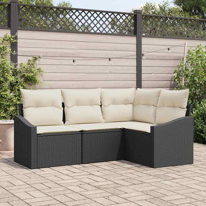 Havesofa Sæt 4 Stk. Polyrattan - Variant 3355366