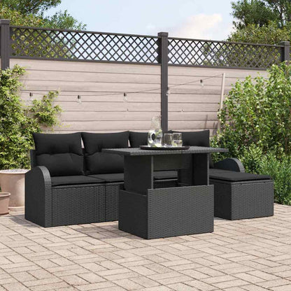 Havesofa Sæt 6 Stk. Poly Rattan - Variant 3357366