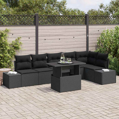 Havesofa Sæt 7 Stk. Polyrattan - Variant 3357936