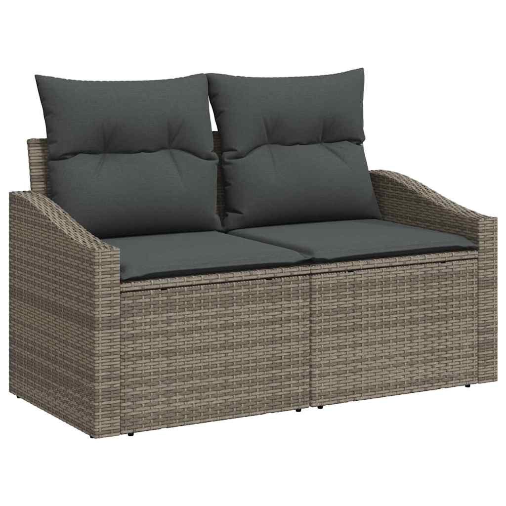 Sofa Sæt Med Pude Med Opbevaring Polyrattan - Billede 4