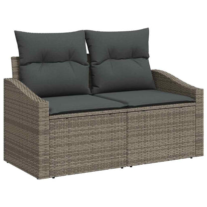 Sofa Sæt Med Pude Med Opbevaring Polyrattan - Billede 4