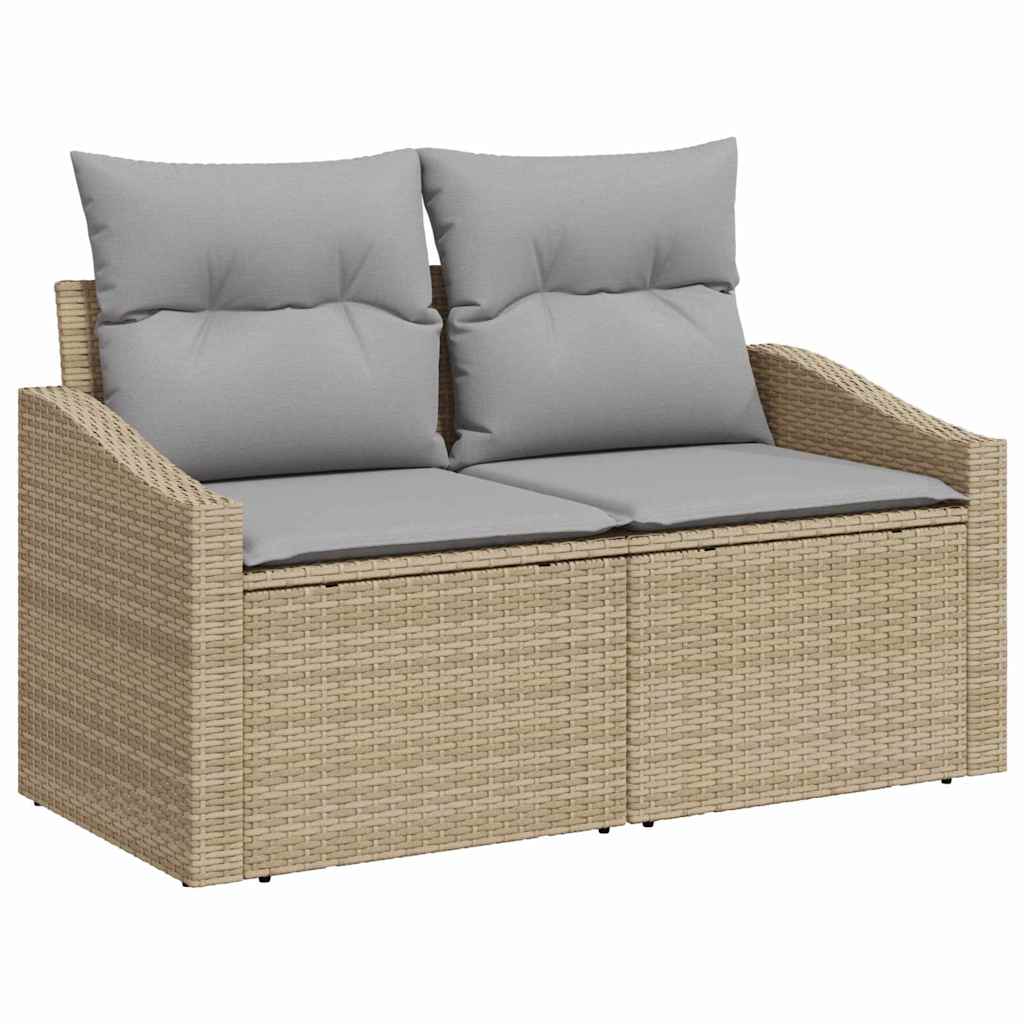 Sofa Sæt 6 Stk. Polyrattan - Billede 4