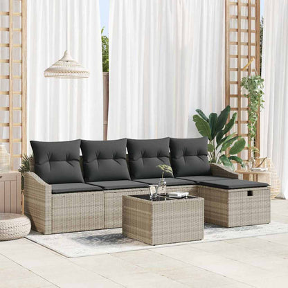 Sofa Sæt Med Pude Med Opbevaring Polyrattan