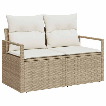 Havesofa Sæt 9 Stk. Polyrattan - Billede 4