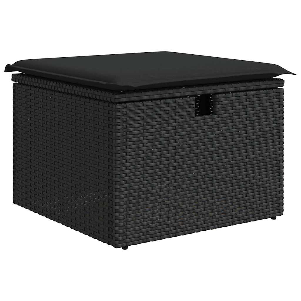 Havesofa Sæt 7 Dele Polyrattan - Billede 7