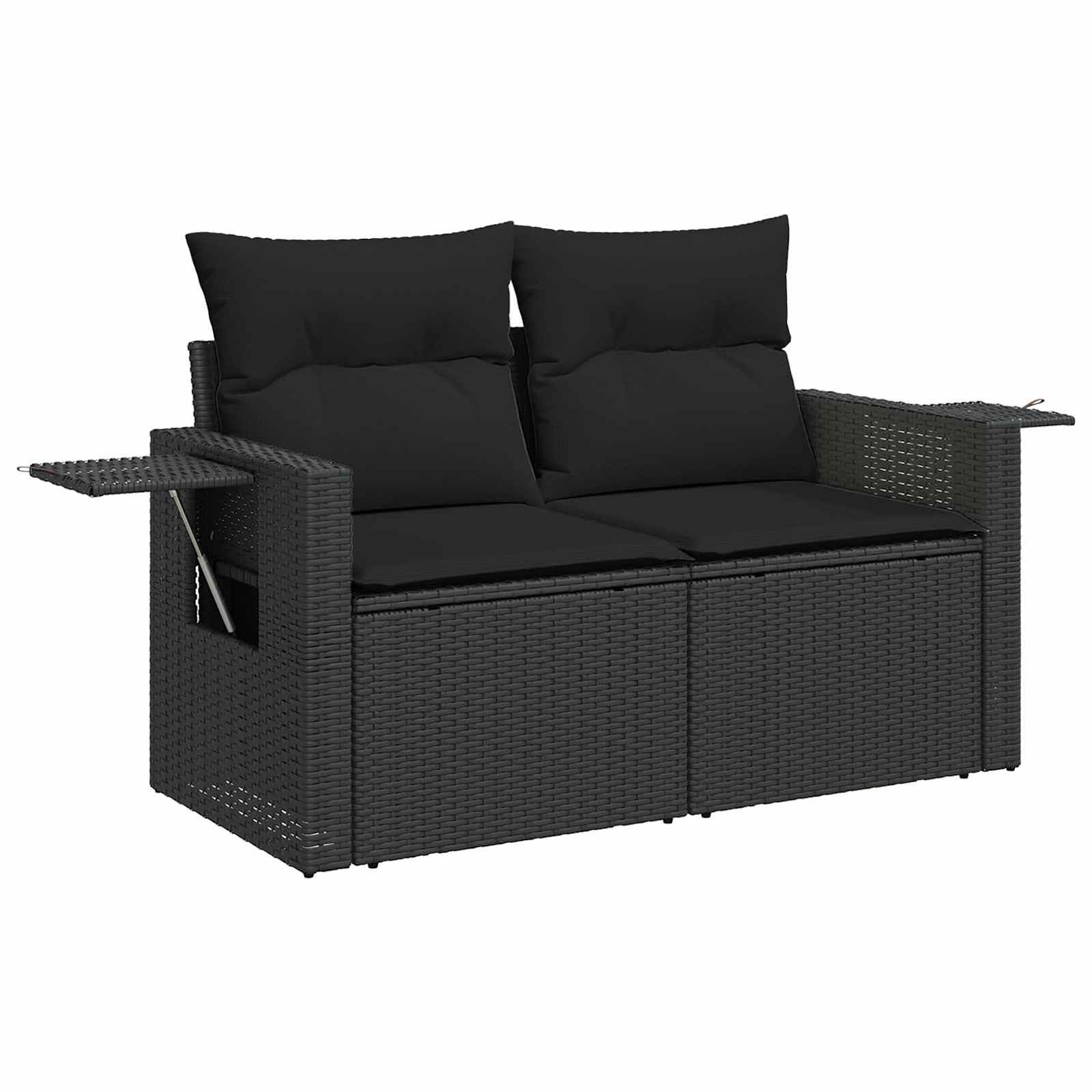 Havesofa Sæt 9 Dele Polyrattan - Billede 6