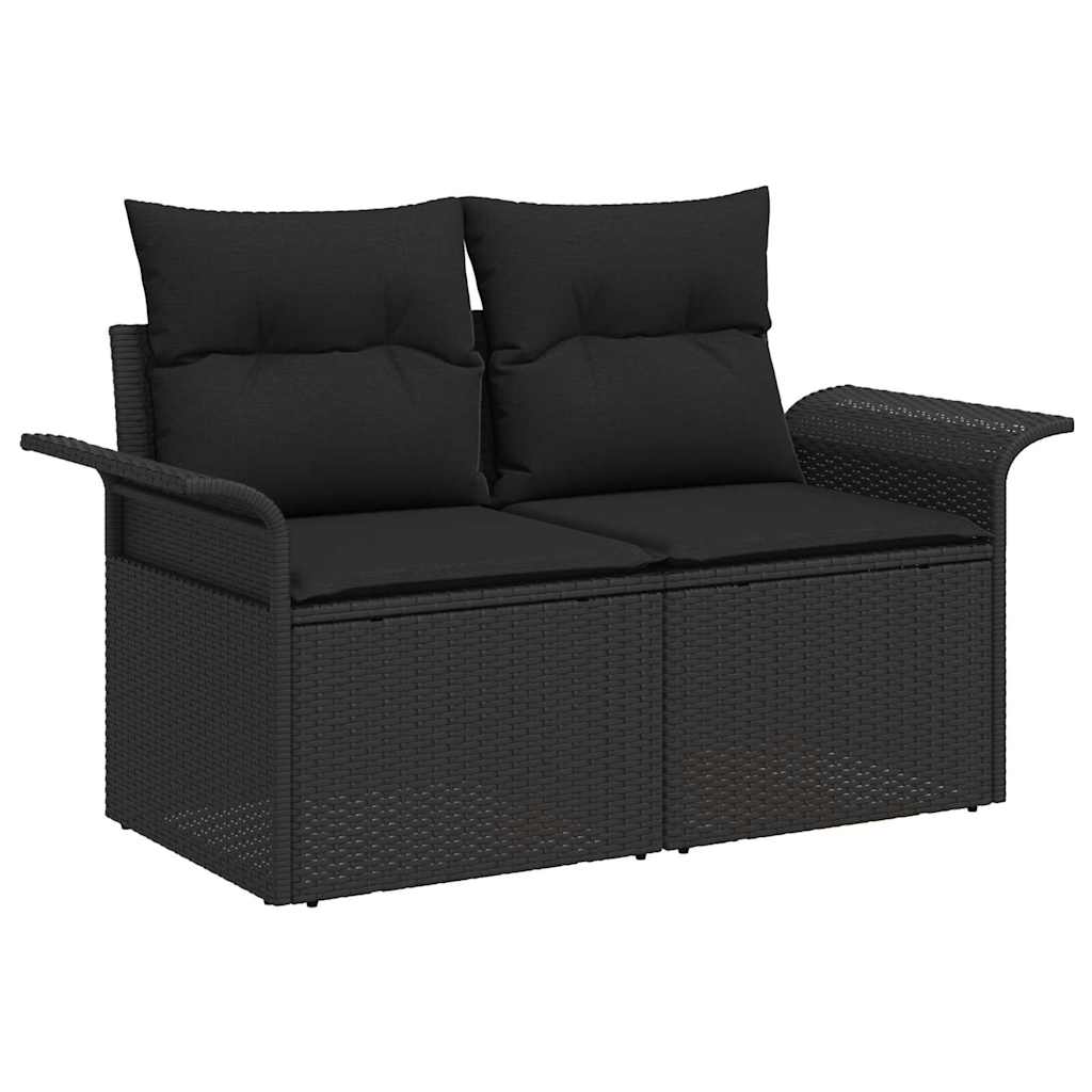 Havesofa Sæt Med Pude 8 Dele Polyrattan - Billede 6