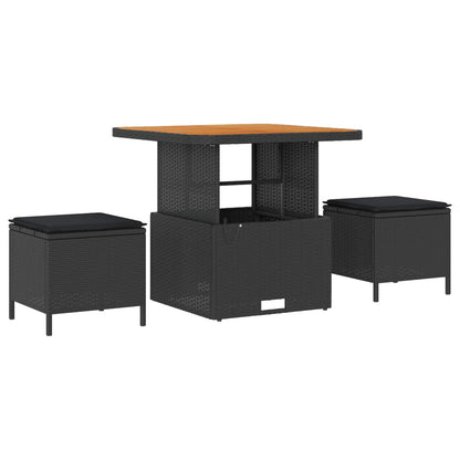 Havesofa Sæt 8 Dele Polyrattan - Billede 6