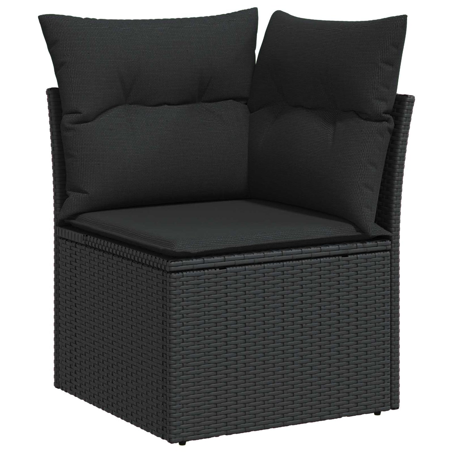 Havesofa Sæt 11 Dele Polyrattan - Billede 4
