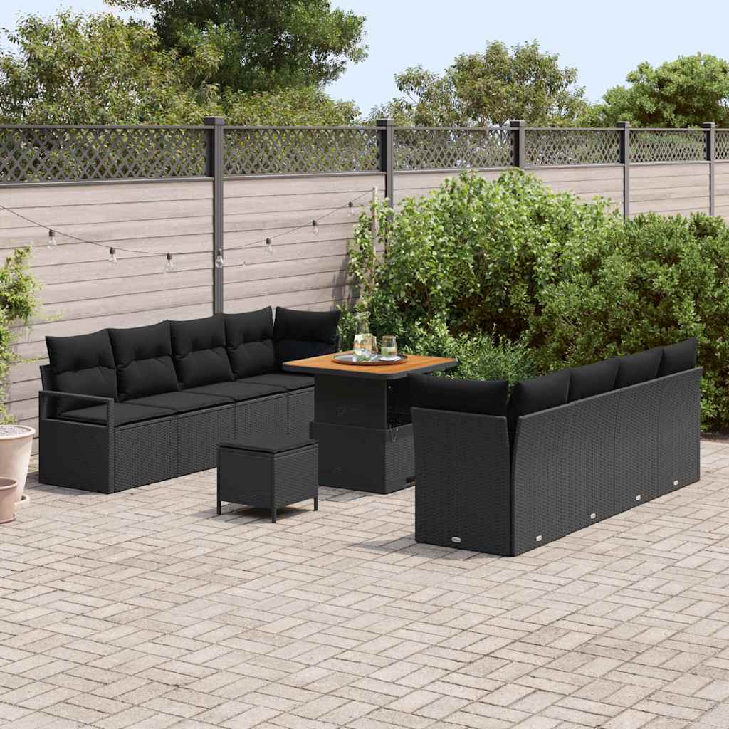 Havesofa Sæt Med Pude Med Opbevaring 80 X 80 X 71 Cm - Billede 3