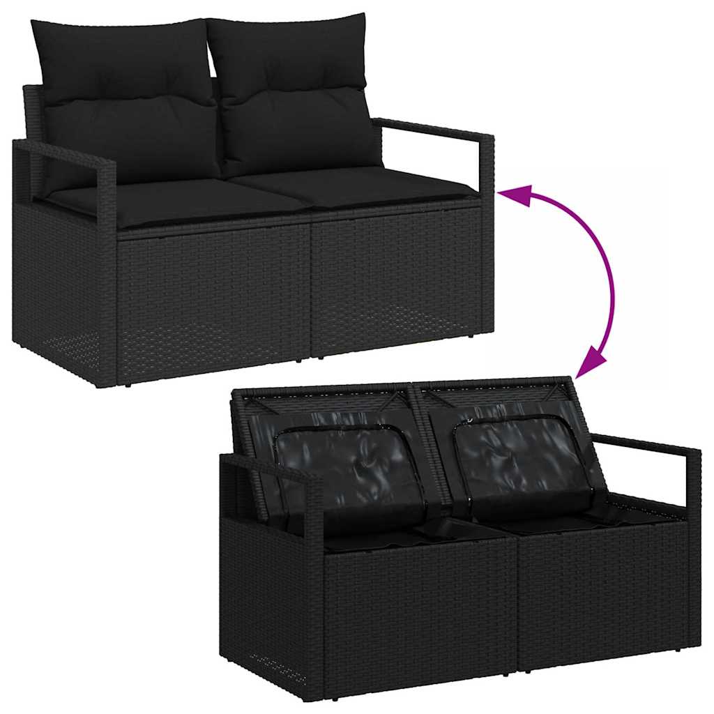 Havesofa Sæt Med Pude Med Opbevaring 80 X 80 X 71 Cm - Billede 12