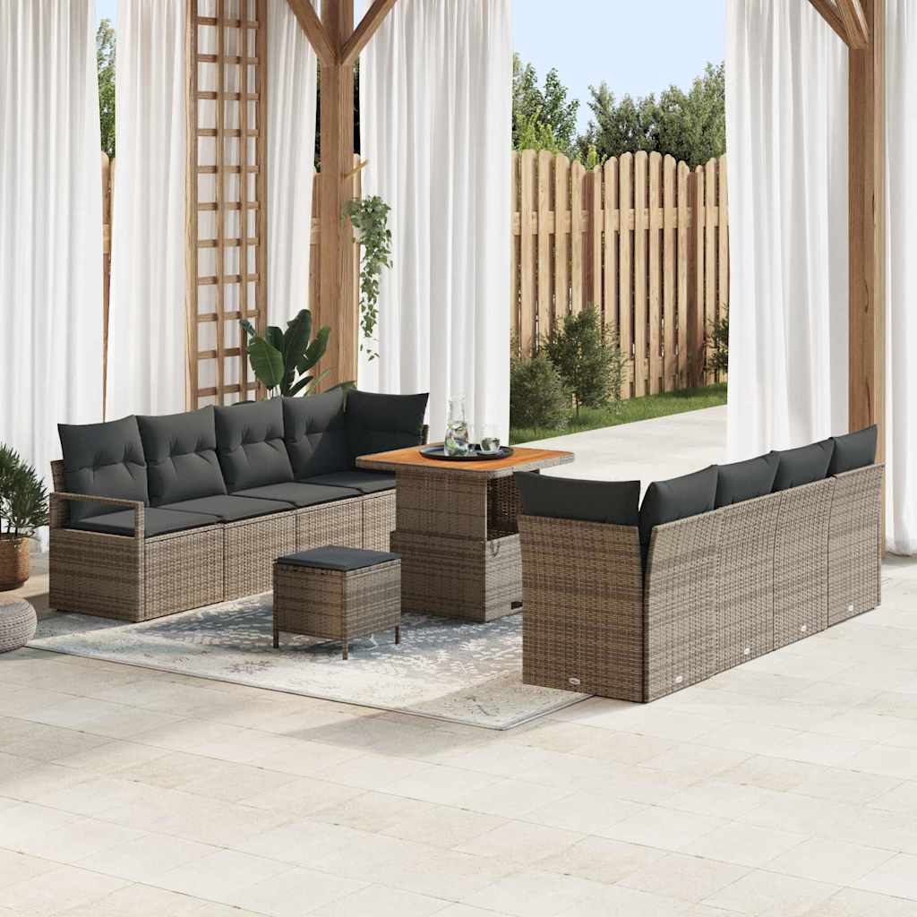 Havesofa Sæt Med Pude Med Opbevaring 80 X 80 X 71 Cm