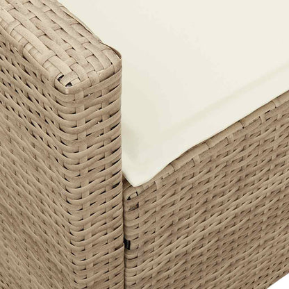 Sofasæt Til Haven 4 Dele Med Hynder L-formet Polyrattan - Billede 15