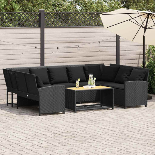 Havesofa Med Hynder Polyrattan