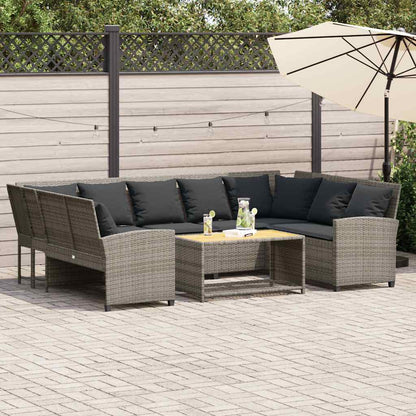 Havesofa Med Hynder Polyrattan - Variant 3365331