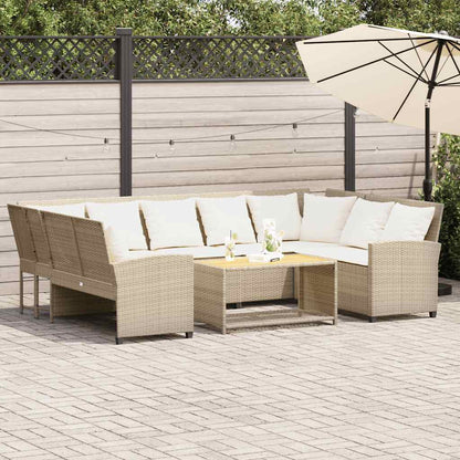 Havesofa Med Hynder Polyrattan - Variant 3365332
