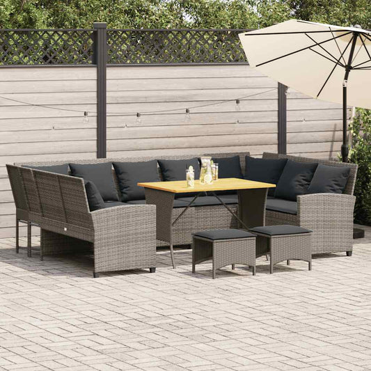 Sofasæt Til Haven 4 Dele Med Hynder Polyrattan