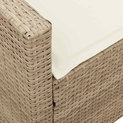Sofasæt Til Haven 4 Dele Med Hynder Polyrattan - Billede 13