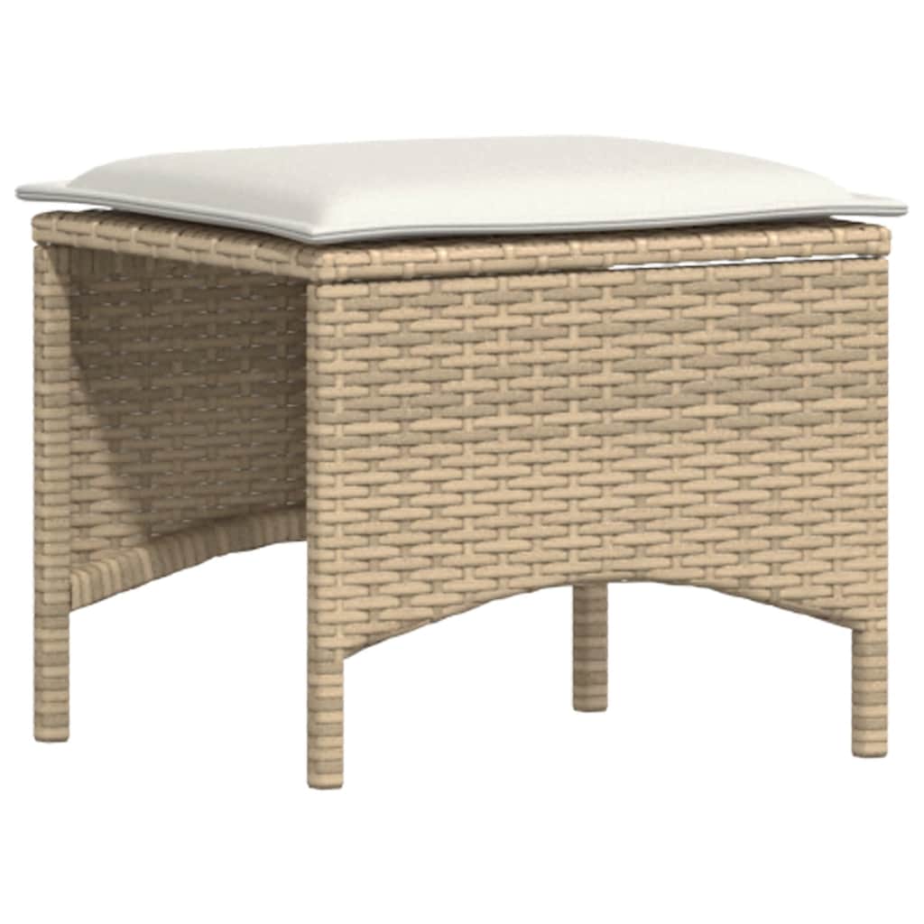 Sofasæt Til Haven 5 Dele Med Hynder Polyrattan - Billede 6