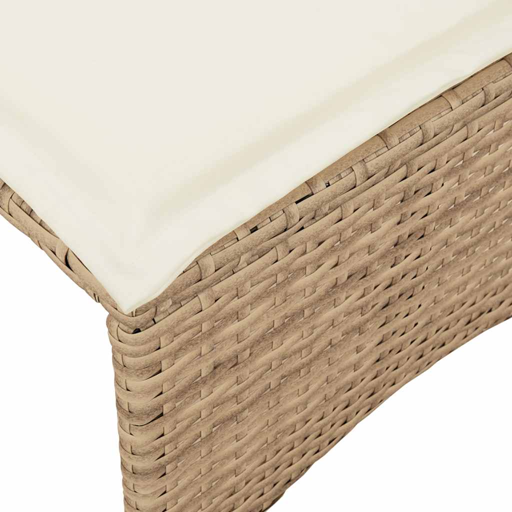 Sofasæt Til Haven 5 Dele Med Hynder Polyrattan - Billede 9