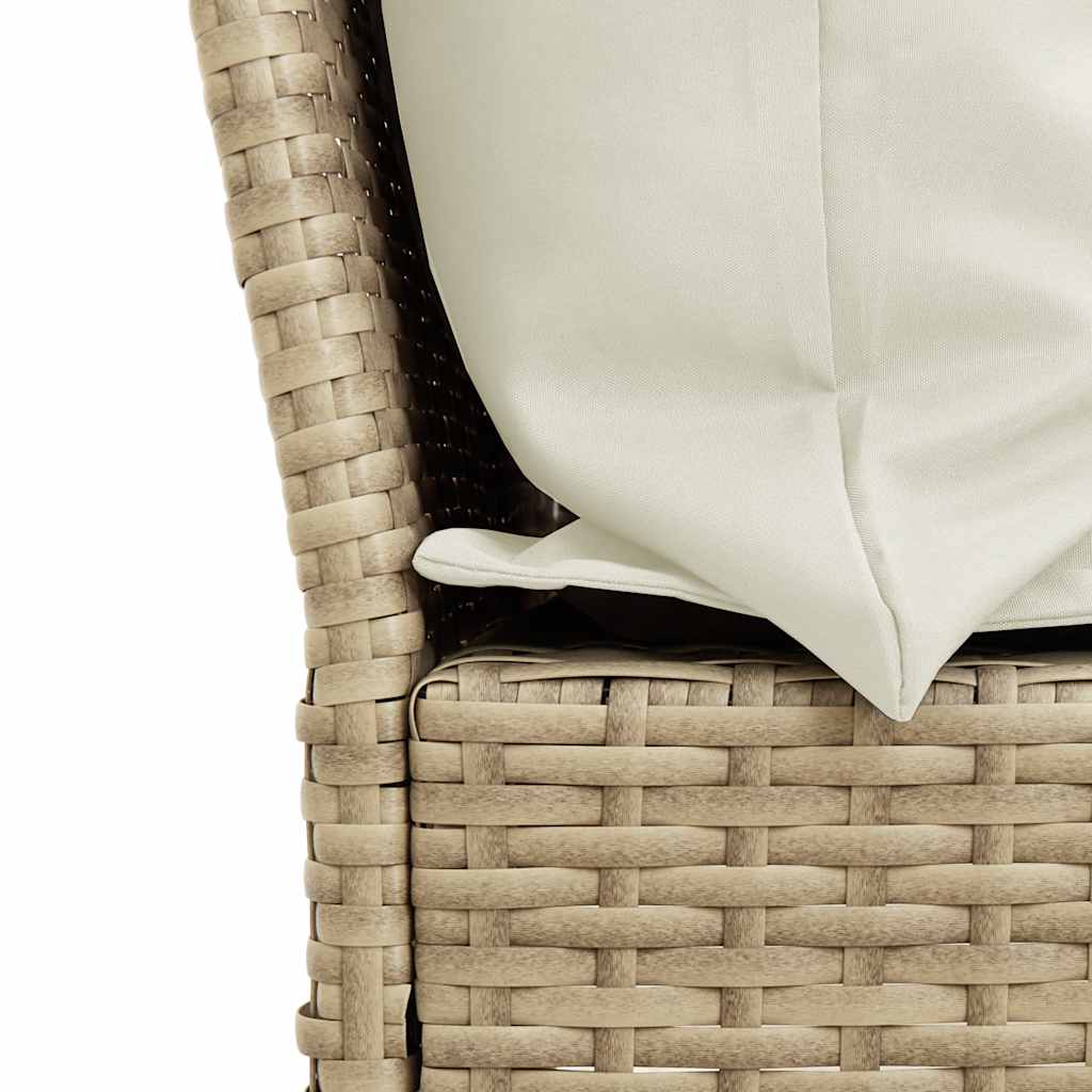 Sofasæt Til Haven 5 Dele Med Hynder Polyrattan - Billede 11