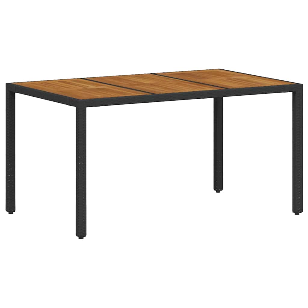 Have Spisebordssæt 7 Dele Og Brunt Polyrattan - Billede 5