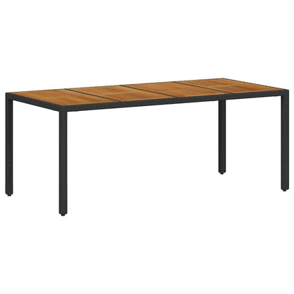 Have Spisebordssæt 9 Dele Og Brunt Polyrattan - Billede 5