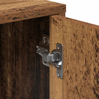 Highboard 2 Pcs Gammelt Træ 60 X 31 X 70 Cm Konstrueret Træ - Billede 10