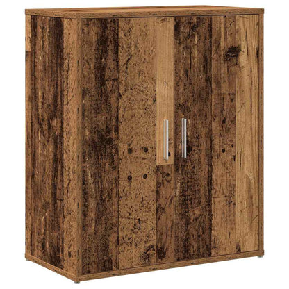 Sideboard 2 Dele 60 X 31 X 70 Cm Konstrueret Træ - Billede 6