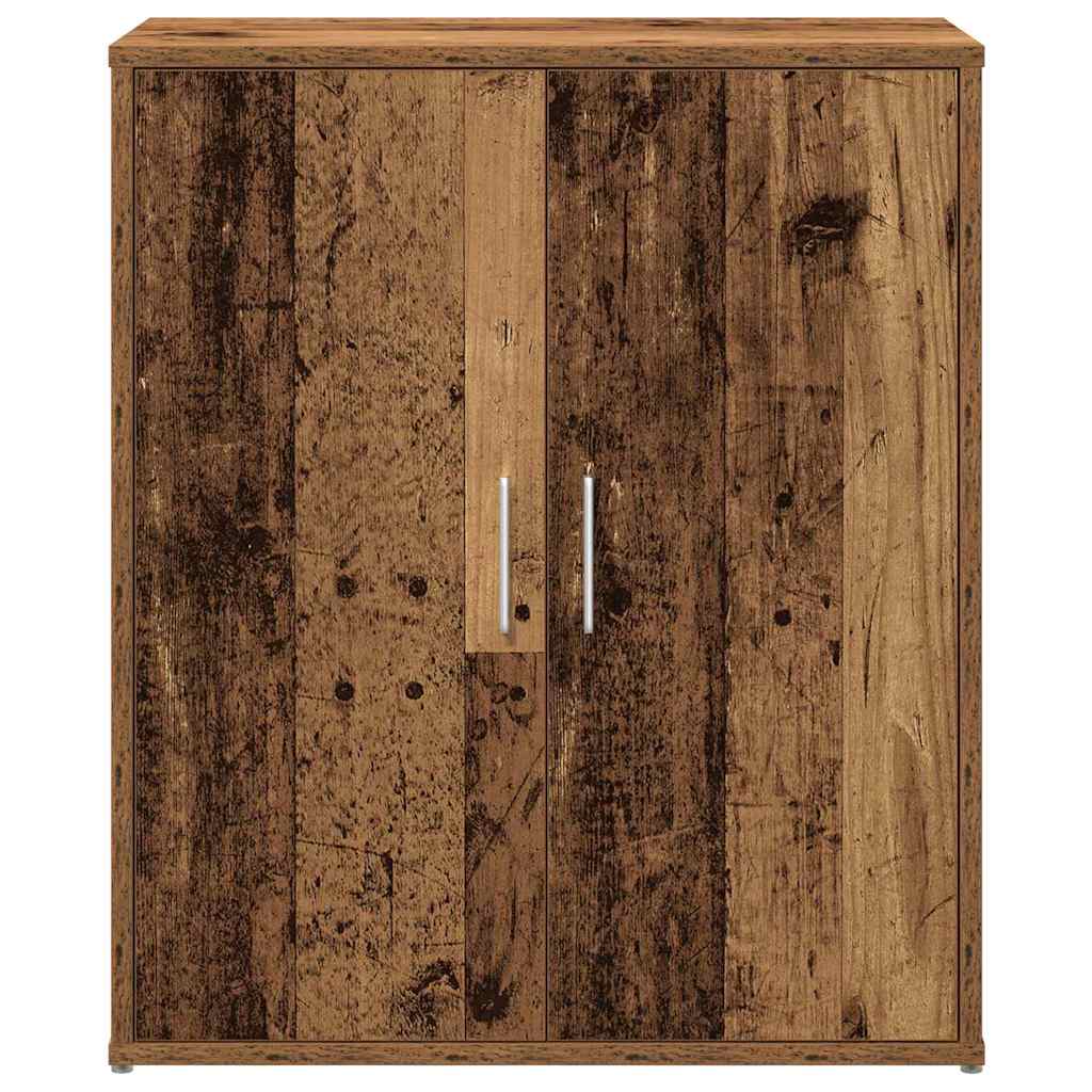 Sideboard 2 Dele 60 X 31 X 70 Cm Konstrueret Træ - Billede 7