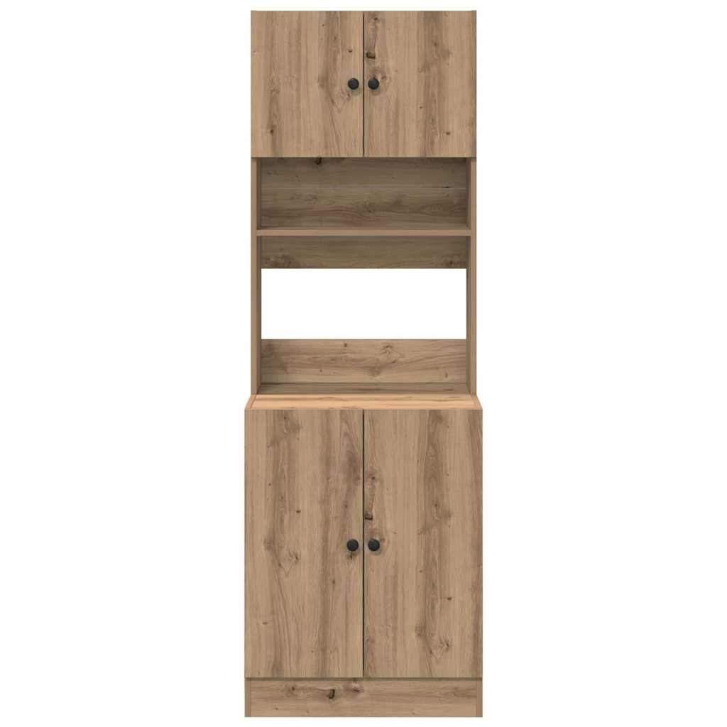 Køkkenskab Med Dør Artisan Eg 60 X 50 X 180 Cm Konstrueret Træ - Billede 6