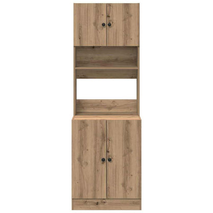Køkkenskab Med Dør Artisan Eg 60 X 50 X 180 Cm Konstrueret Træ - Billede 6
