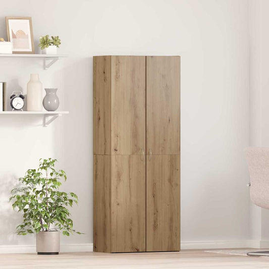 Kontorskab Med Hylde Artisan Eg 60 X 32 X 153 Konstrueret Træ - Hovedbillede
