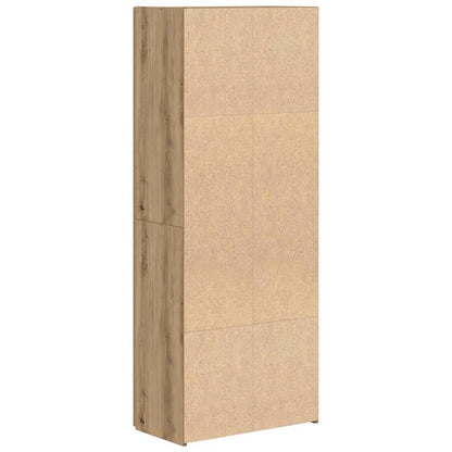 Kontorskab Med Hylde Artisan Eg 60 X 32 X 153 Konstrueret Træ - Billede 8